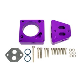 Throttle Body Adapter Drive by Wire to Cable Compatible with Ford Duratec Mazda MZR 4 Cylinder 2.0L 2.3L 2.5L engines found in Ford Escape Focus Fusion Mercury Milan Mazda 3 6 CX-7 Mx5 Miata DBW