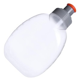 Duoleleen Running Water Bottle Portable Arc Water Bottle 6oz/170ml Sport Water Flask for Gym Fitness Bike Cycling Soccer Runing Hiking