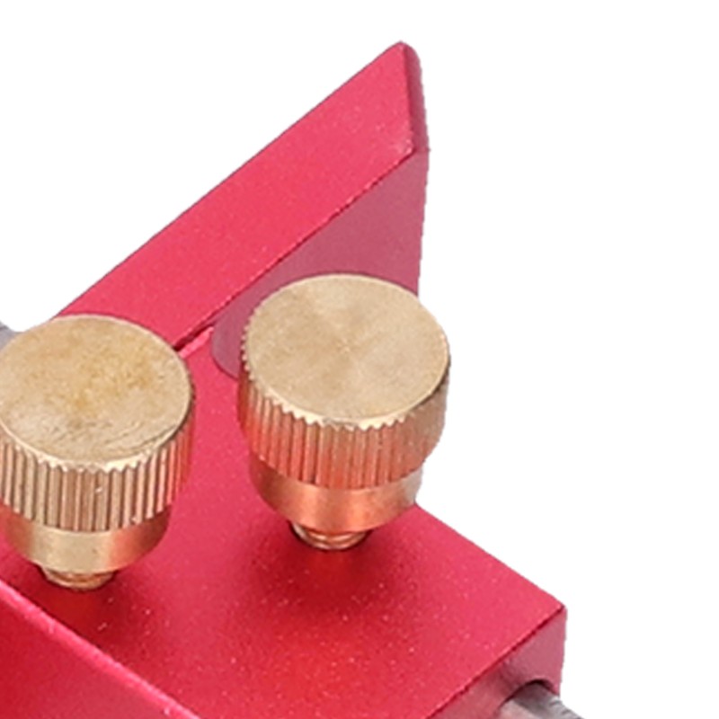 Woodworking Marking Gauge 20cm Clear Scale Double Head Scriber Ruler