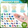 SelfTek 100 Pcs 3D Printed Mini Animals Blind Bags