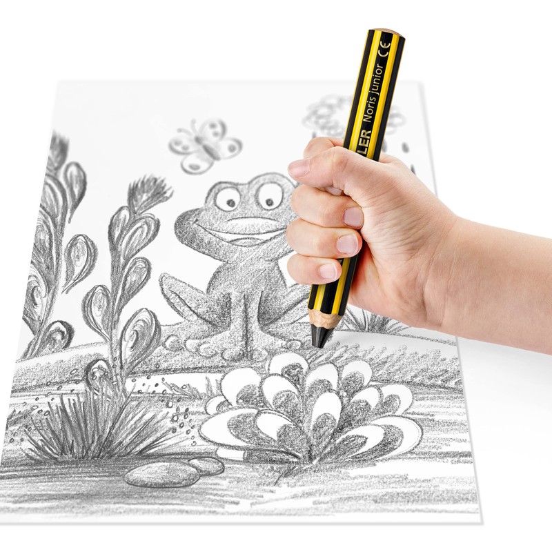STAEDTLER Felt Pens for Toddlers - Noris Jumbo Colouring Markers