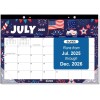 SUNEE Desk Calendar 2025-2026 17x12, 18 Months, JUL. Seasons Color