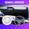 Custom Made WindShield Sun Shade FOR TOYOTA PRIUS XW50 2018