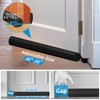 MI CASA Under Door Draught Excluder, 90cm Double Side Draught