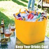 Life Story Flexible Tub Basket 25 Liter/6.6 Gallon Plastic Multifunction