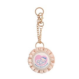 Ladybug (Maternity Rosette) Key Chain Maternity Mark Rosette Pre-Mom Praying for Safe Delivery Celebration Present Gift Baby Shower Maternity Rosette