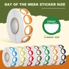 Gilprop 7000 Pcs 7 Days of The Week Stickers Label