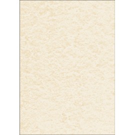 Sigel A4 Textured Cardboard Papers - Perga Champagne (50 Sheets)