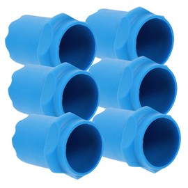 Vaguelly 6pcs Microphone Sleeve Skid Non- for Handheld Mics and Shock-absorbing Covers for Ktv and Stage Use