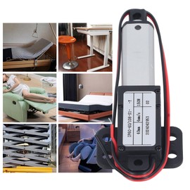 Linear Drive, 40 mm Hub, 150 N, Waterproof, IPX4, Electric Drive with Wings for Automatic Table and Chair Bed (24 V)