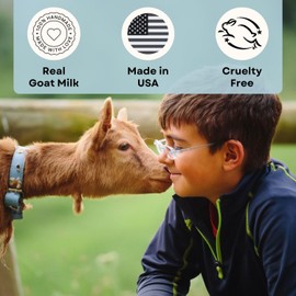 Way Natural Goat Milk Soap Bar, Turmeric (3 Hand/Body Soap Bars) - Gentle, Real Goat Milk Bar Soap for Men & Women - Natural Turmeric Soap Bar, Organic Goat Soap (Large, 5oz)