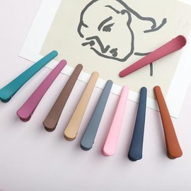 Colorful mini hair clip in 9 colors / 컬러풀 미니 집게핀 9색상