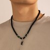 HUASAI Puka Shell Necklace Men Surfer Necklace for Men Summer
