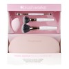 Brushworks Travel Makeup Brush & Sponge Set