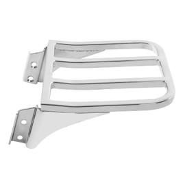 TCT-MT Motorcycle Chrome Sissy Bar Backrest Luggage Rack Rear Carrier Fits for Harley Dyna