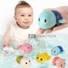 Zcgoingtech 7pzs Juguetes De Baño Para Bebes Tortugas + Delfín