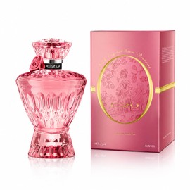 Pink Crystal Gem Perfumes for Women 75ml 2.54 fl.oz - Peach & Floral Scent, Long Lasting Eau de Parfum Elegant Glass Bottle