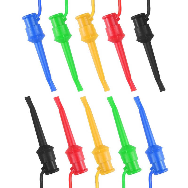 DORHEA 5Pcs Test Hook to Test Hook Test Cables Dual