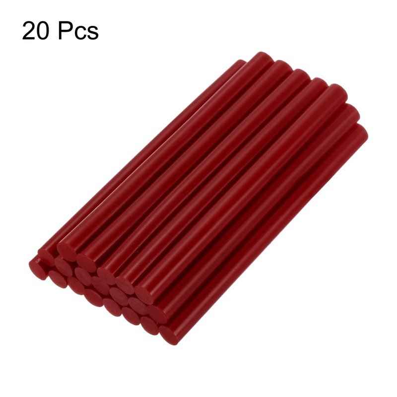 uxcell 20pcs Hot Glue Sticks for Glue Gun 7mm/0.27-inch x