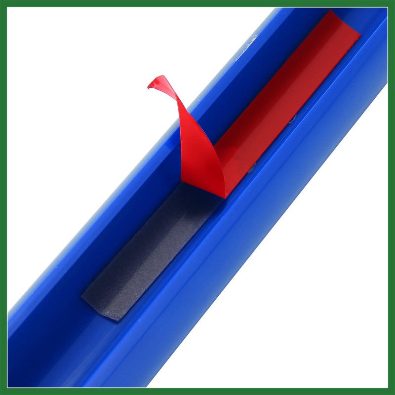 Motoforti Pair Front Grille Trim Strips Cover Blue ABS Replacement