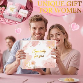 MIXVOVA Birthday and Get Well Gifts for Women with Luxury Flannel Blanket