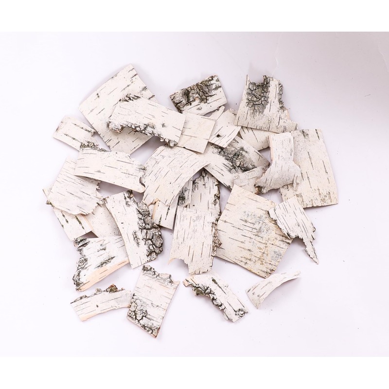 Natural Birch Bark Sheets for Decor Craft Different Sizes of