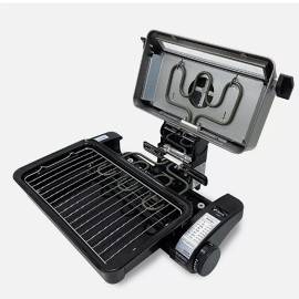 LP LIVING PLUS Double Sided Multi Grill Fish Roaster with Wire Grill Plate,Timer