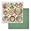STAMPERIA INTL, KFT (3PL) Stamperia-Scrapbooking Pad-Double Face-Classic Christmas, Multicoloured, 15.24x15.26
