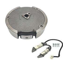 POWER PRODUCTS Flywheel W/Magneto & Parallel Charging Coil 12VDC for Headlight on Harbor Freight Predator by Loncin 212CC 6.5 HP 170F Gas Engine 0.71” Flywheel Bore Size (Large)