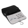 Mr. & Mrs. Panda Toiletry Bag Turtle Doves Love, gray,