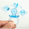 Tytroy Blue Acrylic Pacifier Baby Shower Party Favors Table Scatter
