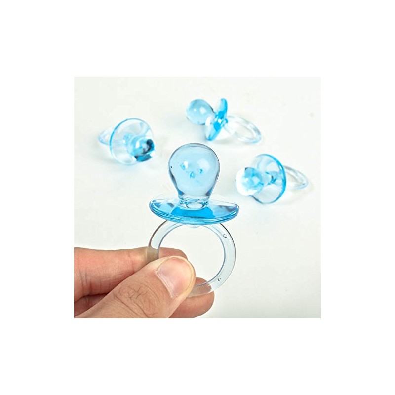 Tytroy Blue Acrylic Pacifier Baby Shower Party Favors Table Scatter