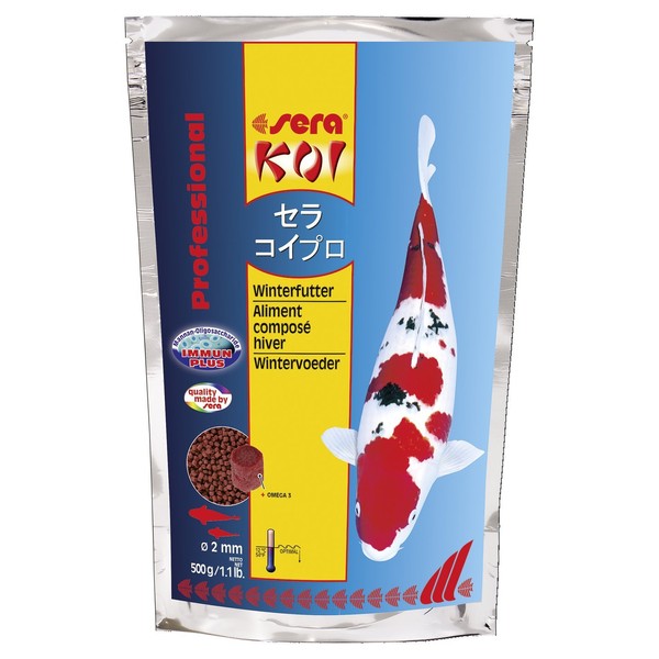 Sera 1 Piece KOI Professional Winter Food, 1.1 lb/500 g