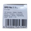 Lovibond DPD No1 Rapid Dissolve Tablets. 100 box