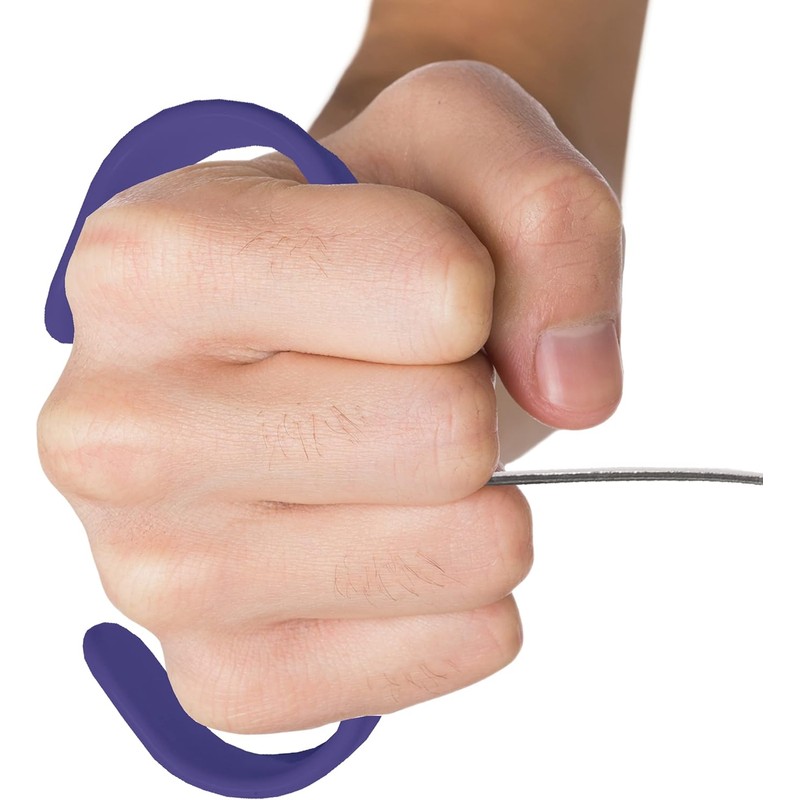Rehabilitation Advantage Stainless Steel Fork with Vertical Handle