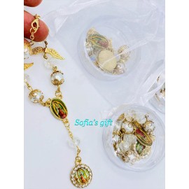 Unbranded 12 QUINCEANERA PARTY FAVORS BAPTISM FAVORS COMMUNION BODAS RECUERDOS BRACELET