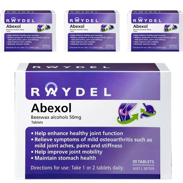 Reidel Avexol Beeswax Alcohol Tablets 4, 30 pieces, 30 pieces × 4 / 레이델 아벡솔 비즈왁스 알코올 타블렛  4개, 30개입, 30개입 × 4개