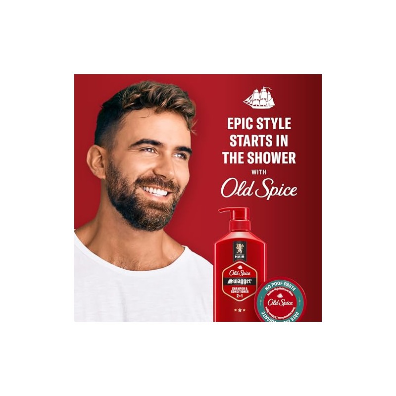 Old Spice Pasta Fijación Media - Alta con Brillo 63