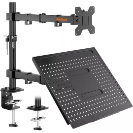 Redbat Monitor and Laptop Stand for 13-32 inch LCD LED Screens, Adjustable Monit
