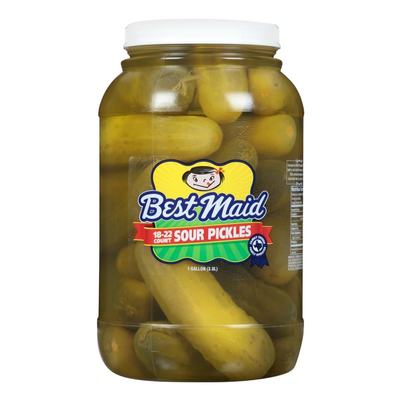 Best Maid Sour Pickles 1 Gal 18-22 count (2 Pack)