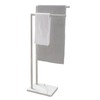 EADOT 41 Inch Standing Towel Rack Double L Shape Bath