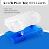 Mister Rui Paint Roller Kit, 25 Pack, 2 Inch Microfiber