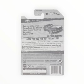 Hot Wheels '65 Ford Mustang 100/244 - Blue - 2011 Mainline A - New - Near Mint