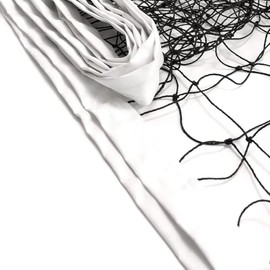 2 Pack Professional Volleyball Nets Outdoor Heavy Duty,Volleyball Net Replacement with Steel Wire Rope for Backyard, Pool, Schoolyard, Beach-32x3FT (Net Only)