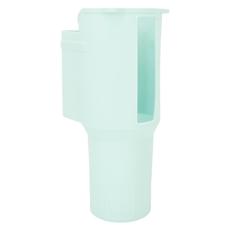 Cup Silicone Boot Sleeve with Pocket Chain Strap Flexible Soft
