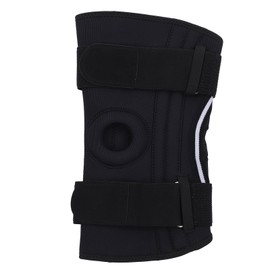 Knee Brace with Side Stabilizers Adjustable Compression Knee Support Brace for Men Women Joint Pain ReliefL