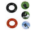 Outanaya 2Pcs Golfing Weighted Practice Rings Swing Speed Muscle Strength