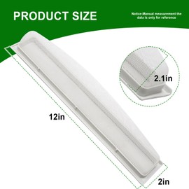 131359600 Dryer Lint Screen Filter Replacement Compatible with Frigidaire Kenmore Crosley,Replaces 131359601 131359602 131359603 131152700 5304516872 5304516871 Dryer Lint Filter