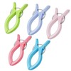 Lomo Large Deluxe Beach Towel Clips - 8 Pack (Pink)