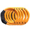 5Pcs Bike Cable Lock, 4 Digit Security Resettable Combination Coiling